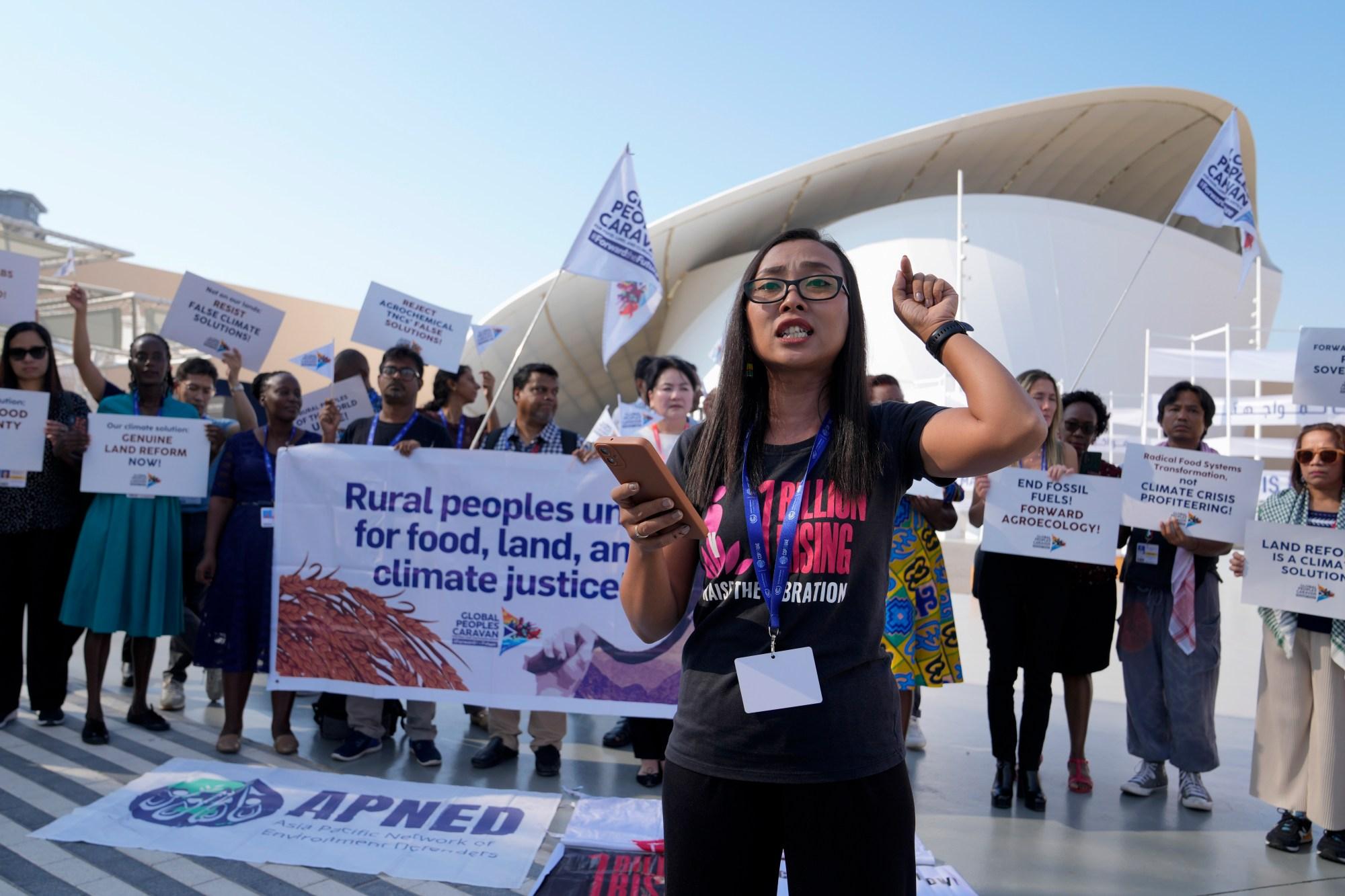 At least $2.1 billion in new funds pledged at COP28, as ...