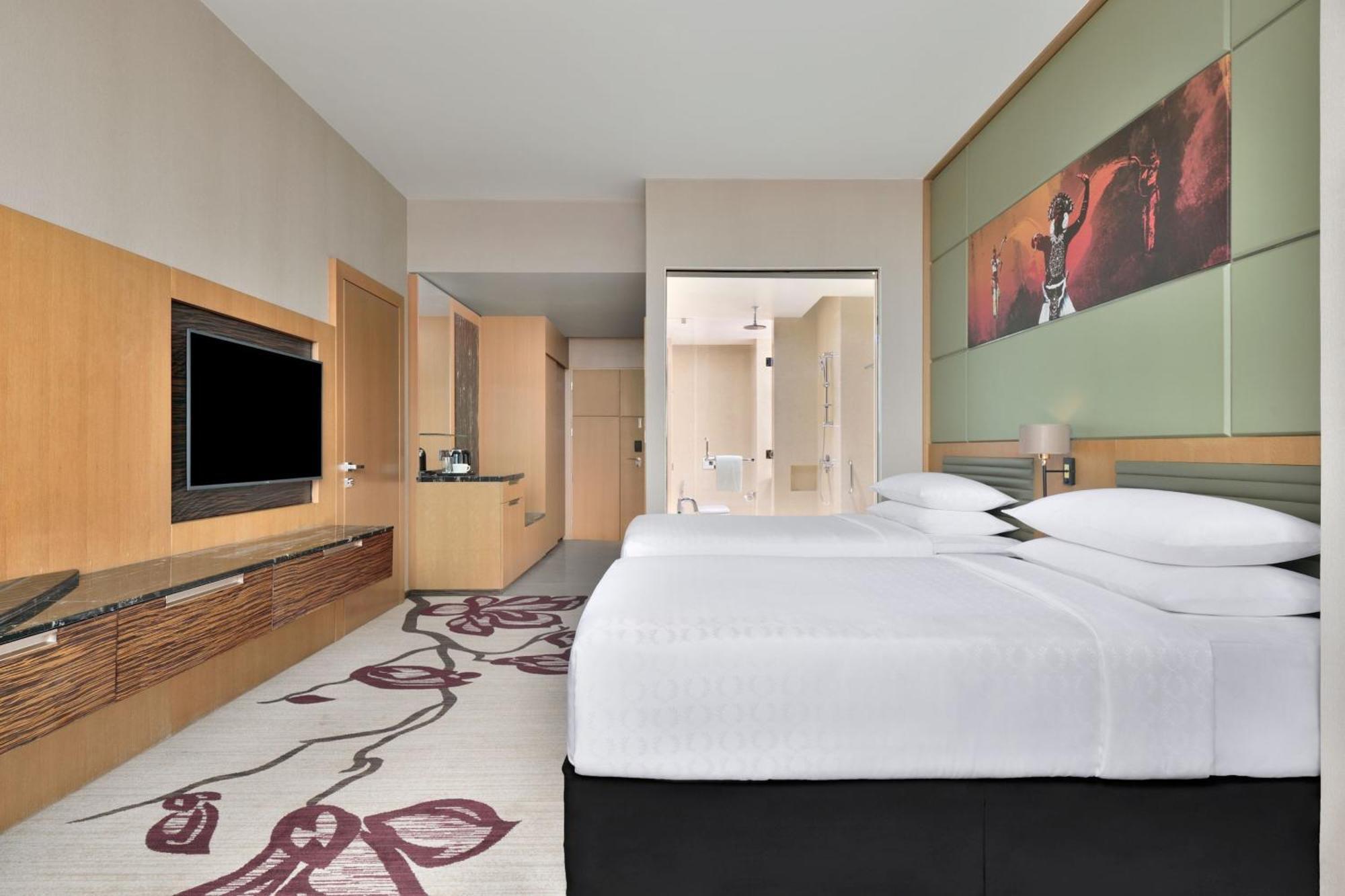 Deluxe Twin Room City View spa per room F&B per room Early check Late Checkout subject to availability