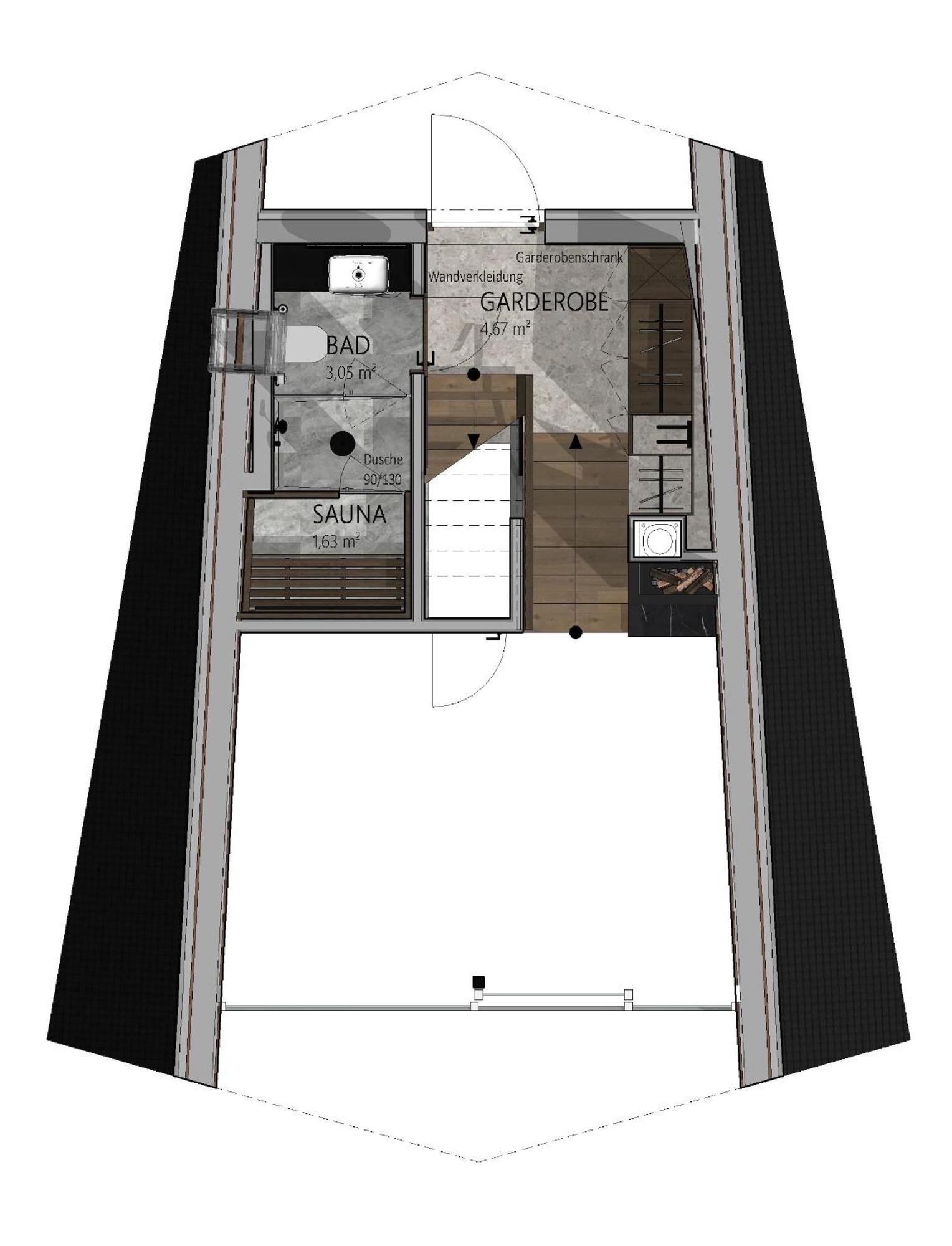 Classic Chalet sauna