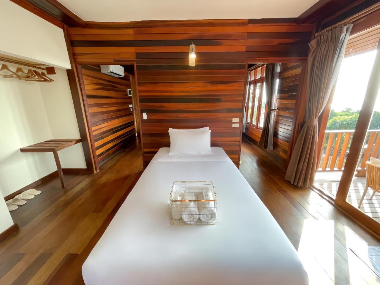 Wooden Chalet Triple