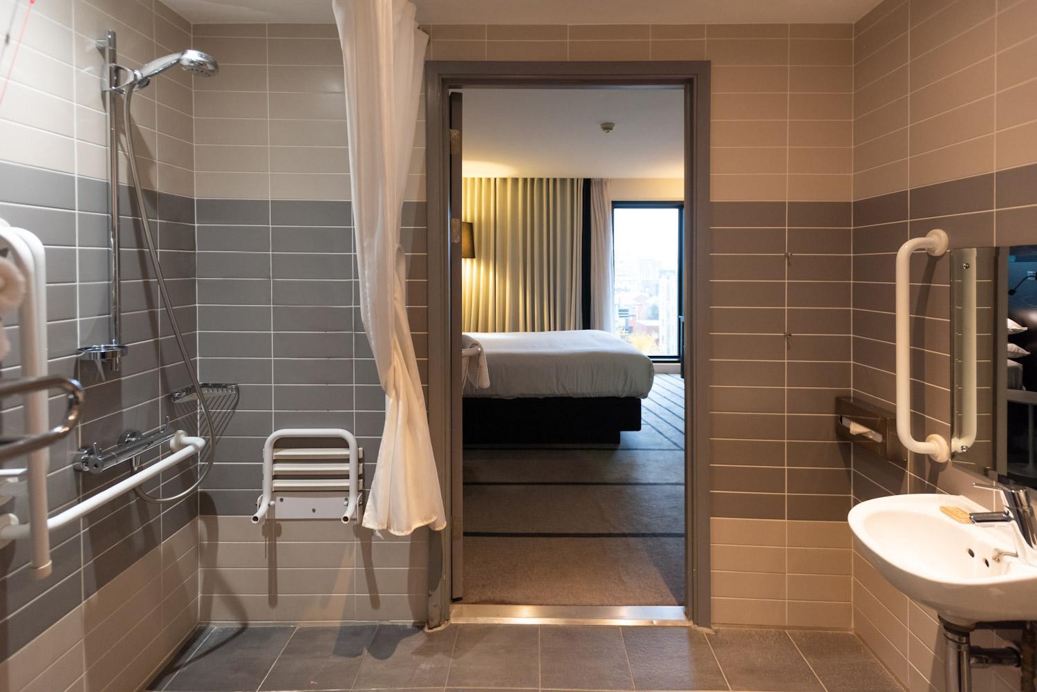 Wheelchair Accessible Room with Shower - Non-Smoking