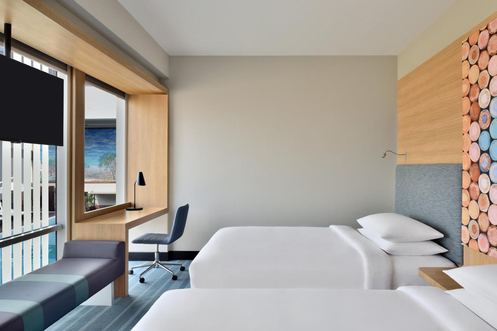 Aloft Twin Room High Floor 3rd above on F&B SPA