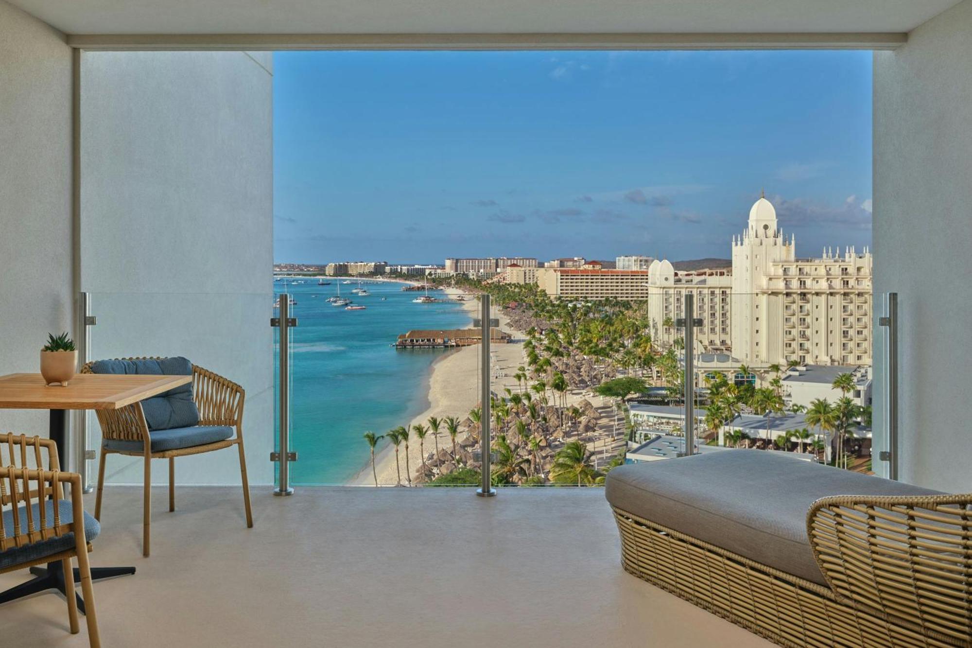 Deluxe Double Room Two Double Beds Balcony Ocean View
