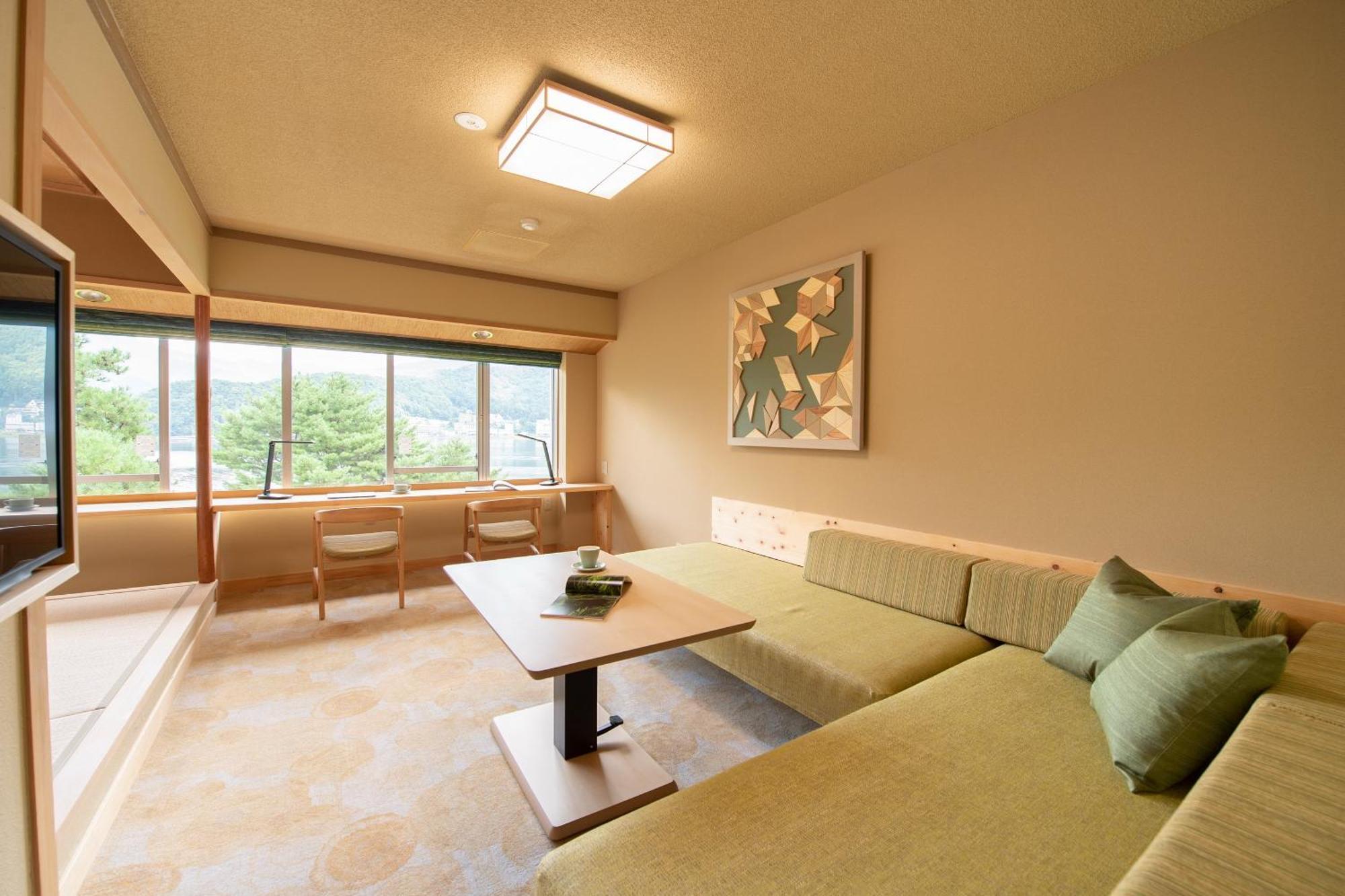 Renewal Twin Room A Tatami Area Lake View Non-Smoking West Building