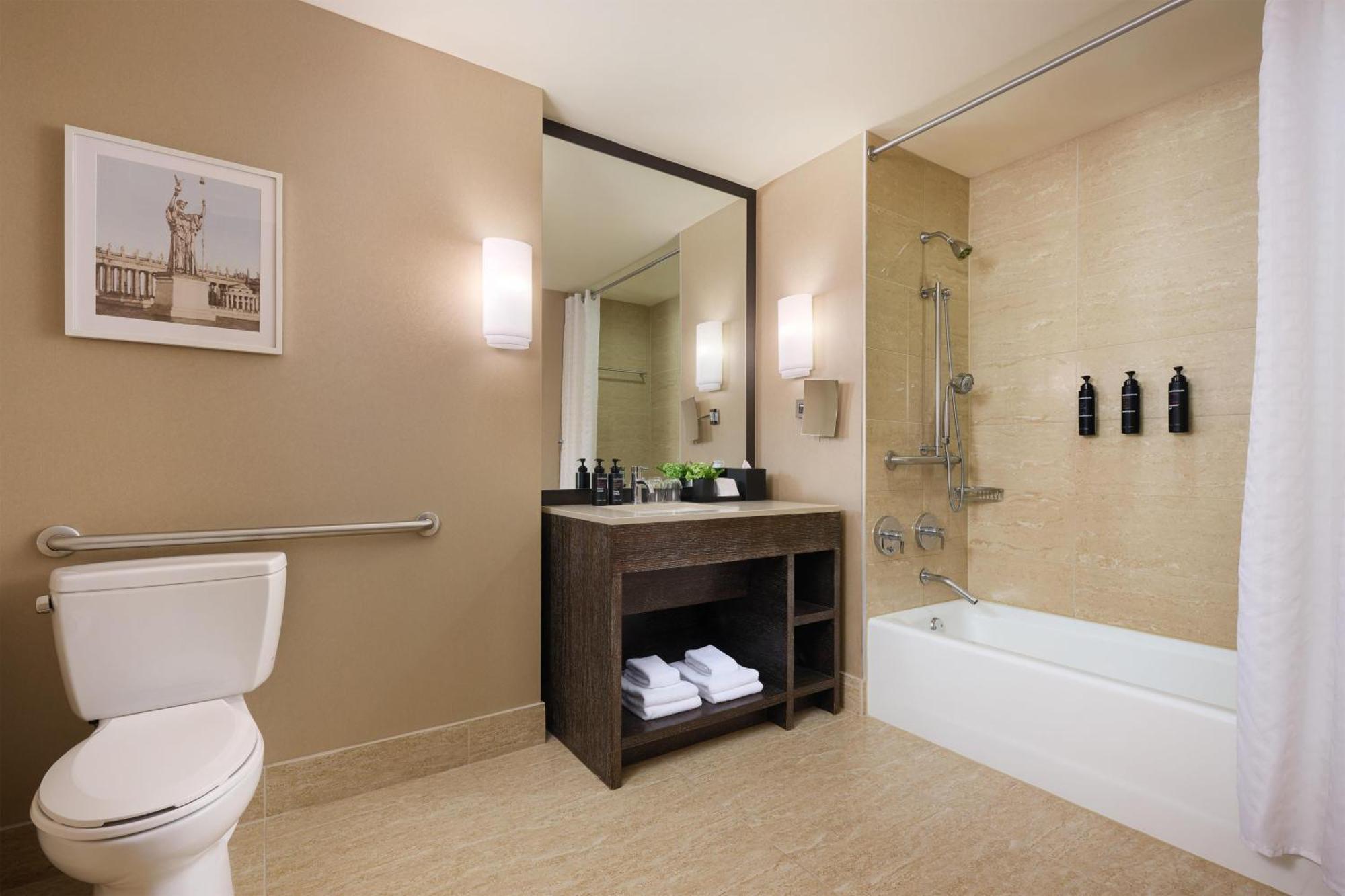 Deluxe King Room Bathtub Mobility Accessible