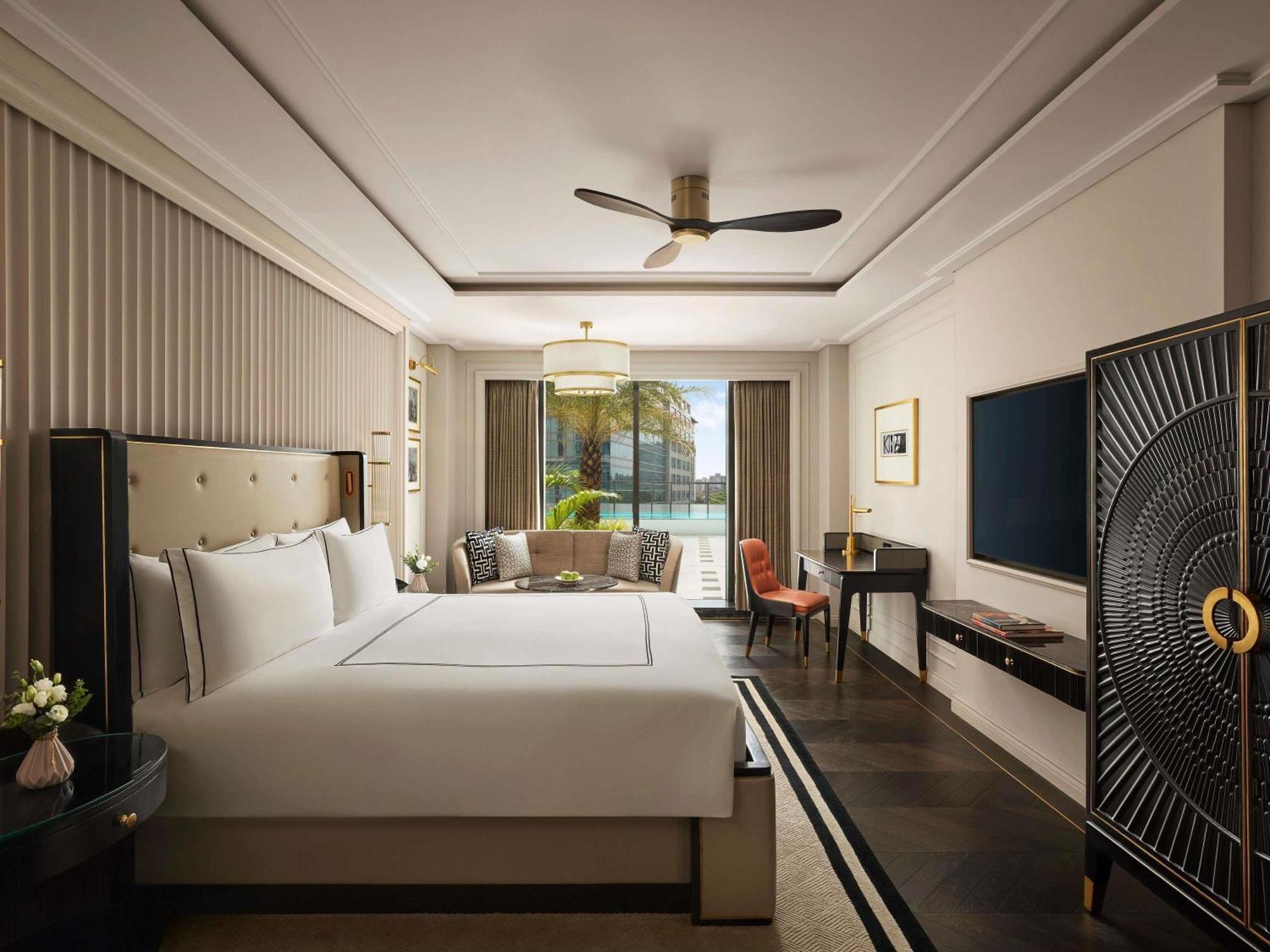 Fairmont King Room City View Complimentary Airport Transfers T1 & T2 Soft Mini Bar Daily 4 Piece Laundry Non Cumulative