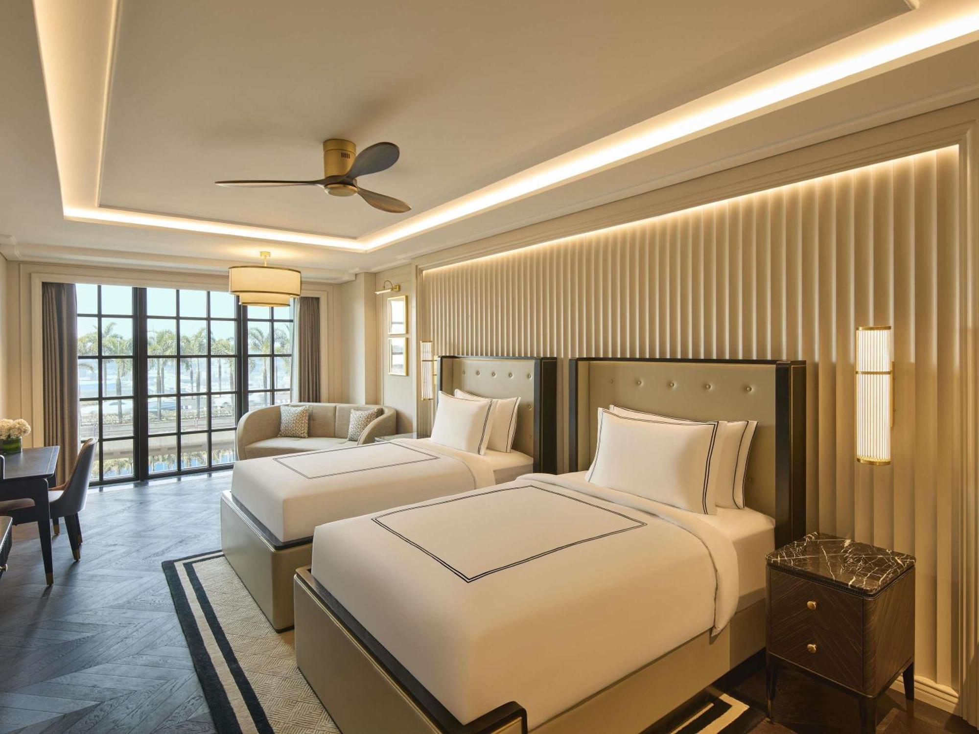 Fairmont Twin Room City View Complimentary Airport Transfers T1 & T2 Soft Mini Bar Daily 4 Piece Laundry Non Cumulative