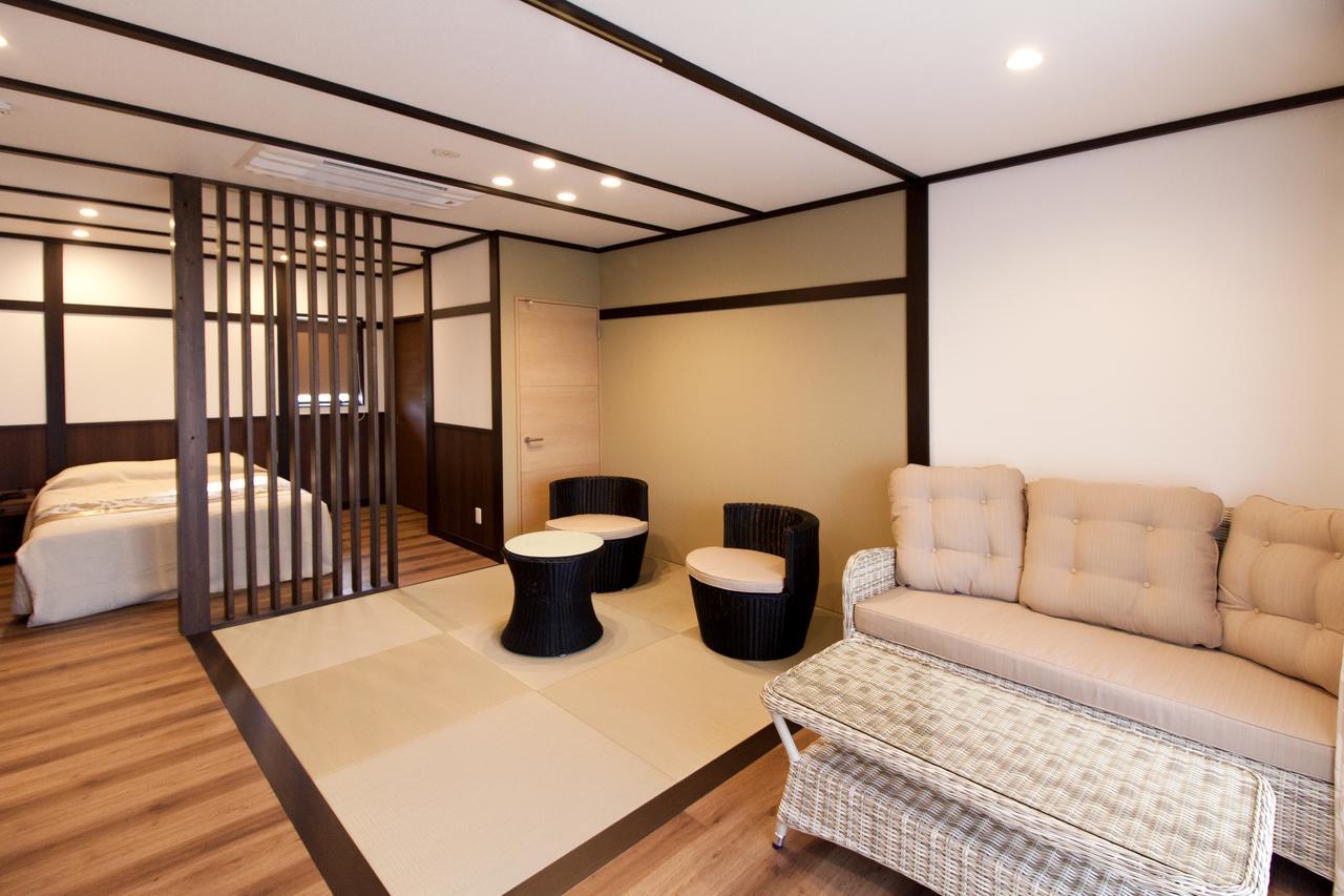 Double Bed Room Tatami Area Mountain view