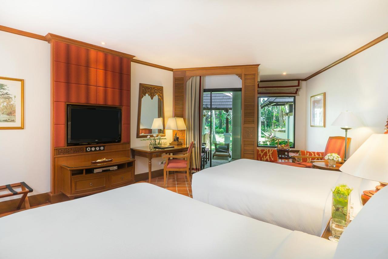 Grande Terrace Double Room Two Double Beds Garden View